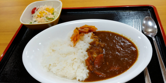 はまぽーくカレーライスの写真