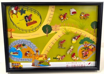 動物募金バッジ ピンズフレーム