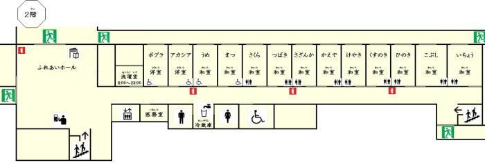 1階館内案内図