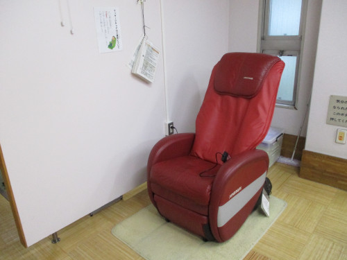 マッサージチェアの写真